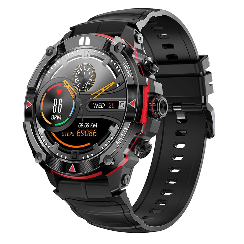 Smart Watch MASX MOSS Tela Amoled 1.43" Bateria 420mAH Bluetooth Estilo Militar